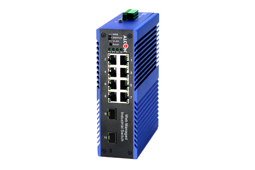 8Port Giga With 2SFP Smart Managed Industrial PoE Switch(240W)